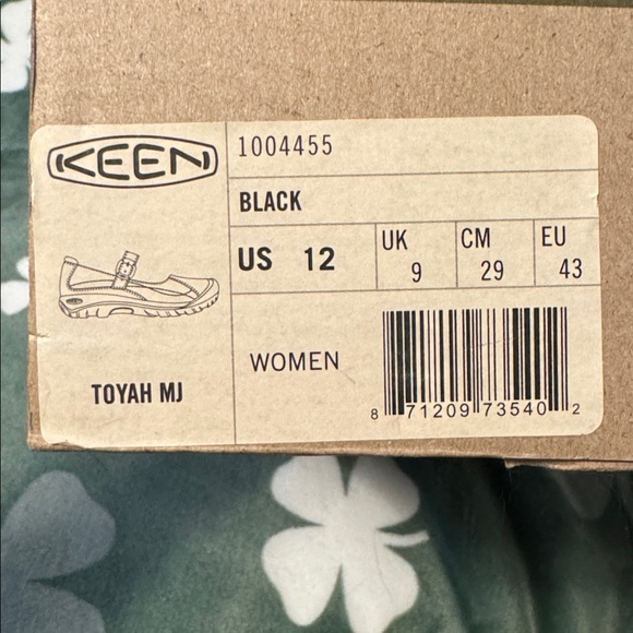 Keen Toyah MJ Black Nubuck Mary Jane W12 - Picture 13 of 13